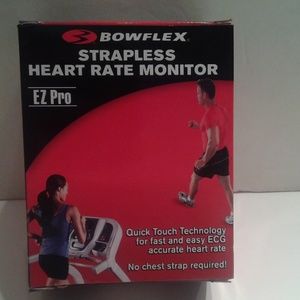 NIB BOWFLEX RED STRAPLESS HEART RATE MONITOR